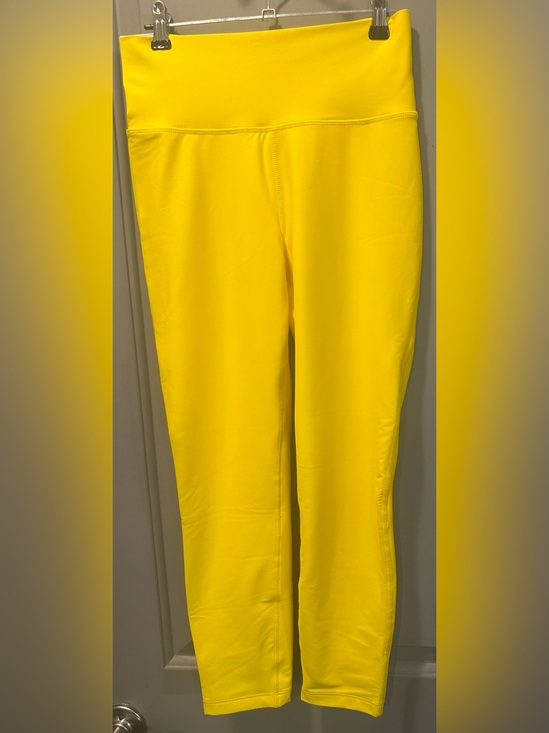 Xersion Pants - Xersion Size S High Rise Sculpted Fit 23-inch Crop “Empire Yellow” Leggings NWT